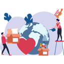 پیش‌نمایش فایل boy-and-girl-doing-charity-work-9783758 از پک خیریه