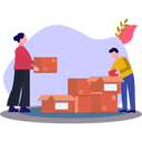 پیش‌نمایش فایل boy-and-girl-packing-donations-9783635 از پک خیریه