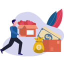 پیش‌نمایش فایل boy-carrying-and-alms-box-9783662 از پک خیریه