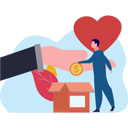 پیش‌نمایش فایل boy-putting-dollars-into-donation-box-9783768 از پک خیریه