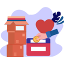 پیش‌نمایش فایل boy-putting-donation-in-box-9783746 از پک خیریه