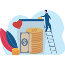 پیش‌نمایش فایل boy-saving-money-in-jar-9783633 از پک خیریه