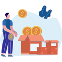 پیش‌نمایش فایل boy-standing-by-charity-box-9783651 از پک خیریه