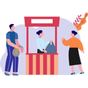 پیش‌نمایش فایل girl-giving-donations-to-needy-at-stall-9783632 از پک خیریه