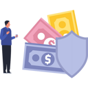 پیش‌نمایش فایل boy-looking-at-dollar-shield-9900675 از پک حسابداری