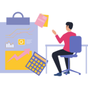 پیش‌نمایش فایل boy-looking-at-graph-board-9900700 از پک حسابداری