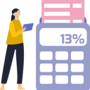 پیش‌نمایش فایل girl-calculating-the-tax-9900667 از پک حسابداری