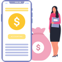 پیش‌نمایش فایل girl-doing-online-accounting-9900633 از پک حسابداری
