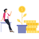 پیش‌نمایش فایل girl-looking-at-dollar-plant-9900710 از پک حسابداری