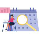 پیش‌نمایش فایل girl-working-on-business-schedule-9900711 از پک حسابداری