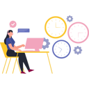 پیش‌نمایش فایل girl-working-on-computer-9900648 از پک حسابداری