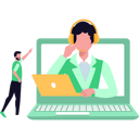 پیش‌نمایش فایل customer-service-guy-online-9852071 از پک پشتیبانی فنی