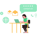 پیش‌نمایش فایل girl-contacting-customer-support-9852052 از پک پشتیبانی فنی