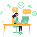 پیش‌نمایش فایل young-girl-working-24-hours-9852056 از پک پشتیبانی فنی