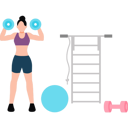 پیش‌نمایش فایل modern-girl-doing-dumbbell-exercise-9959522 از پک رژیم و تناسب اندام
