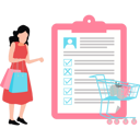 پیش‌نمایش فایل the-girl-is-looking-at-the-list-9959489 از پک رژیم و تناسب اندام