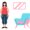 پیش‌نمایش فایل the-girl-is-overweight-9959525 از پک رژیم و تناسب اندام