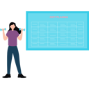 پیش‌نمایش فایل the-girl-is-standing-by-the-diet-board-9959534 از پک رژیم و تناسب اندام