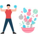 پیش‌نمایش فایل young-boy-exercising-with-dumbbells-9959495 از پک رژیم و تناسب اندام