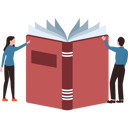 پیش‌نمایش فایل boy-and-girl-working-on-book-9865306 از پک نشر و انتشارات