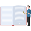 پیش‌نمایش فایل boy-reading-book-on-laptop-9865297 از پک نشر و انتشارات