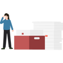 پیش‌نمایش فایل girl-standing-next-to-box-of-papers-9865289 از پک نشر و انتشارات