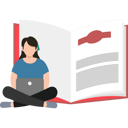 پیش‌نمایش فایل girl-working-on-laptop-9865293 از پک نشر و انتشارات