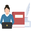 پیش‌نمایش فایل girl-writing-book-in-laptop-9865303 از پک نشر و انتشارات