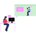 پیش‌نمایش فایل boy-and-girl-studying-online-9871542 از پک وبسایت