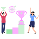 پیش‌نمایش فایل boy-and-girl-won-trophy-9871486 از پک وبسایت