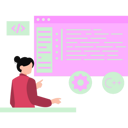 پیش‌نمایش فایل girl-looking-at-web-page-coding-9871569 از پک وبسایت