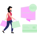 پیش‌نمایش فایل girl-shopping-at-black-friday-sale-9871534 از پک وبسایت