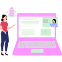 پیش‌نمایش فایل girl-talking-to-doctor-online-9871537 از پک وبسایت