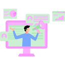 پیش‌نمایش فایل guy-doing-online-marketing-9871531 از پک وبسایت