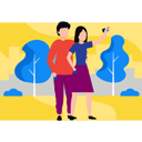 پیش‌نمایش فایل couple-creating-travel-blog-9994198 از پک تولیدکننده محتوا