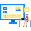 پیش‌نمایش فایل girl-editing-video-9994184 از پک تولیدکننده محتوا