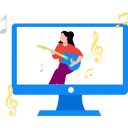 پیش‌نمایش فایل girl-playing-guitar-9994166 از پک تولیدکننده محتوا