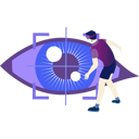 پیش‌نمایش فایل boy-looking-at-retina-of-eye-9886592 از پک متاورس