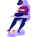 پیش‌نمایش فایل boy-wearing-vr-playing-game-9886602 از پک متاورس