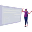 پیش‌نمایش فایل girl-wearing-vr-looking-at-screen-9886570 از پک متاورس