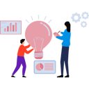 پیش‌نمایش فایل boy-and-girl-have-a-business-idea-9917041 از پک کار تیمی در کسب و کار