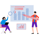 پیش‌نمایش فایل boy-and-girl-working-on-business-graph-9917021 از پک کار تیمی در کسب و کار