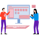 پیش‌نمایش فایل boy-and-girl-working-on-computer-9917022 از پک کار تیمی در کسب و کار