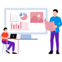 پیش‌نمایش فایل boys-are-working-on-a-business-presentation-9917011 از پک کار تیمی در کسب و کار