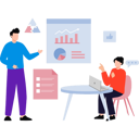 پیش‌نمایش فایل business-team-is-talking-about-the-business-chart-9917001 از پک کار تیمی در کسب و کار