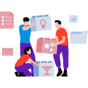 پیش‌نمایش فایل business-team-is-working-9917035 از پک کار تیمی در کسب و کار