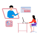 پیش‌نمایش فایل girl-talking-to-boy-online-9917037 از پک کار تیمی در کسب و کار