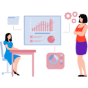 پیش‌نمایش فایل girls-discussing-business-graphs-9917013 از پک کار تیمی در کسب و کار