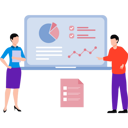 پیش‌نمایش فایل young-boy-and-a-girl-are-discussing-chart-analytics-9917003 از پک کار تیمی در کسب و کار
