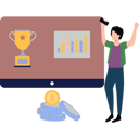 پیش‌نمایش فایل successful-businessman-has-won-the-business-trophy-10010293 از پک کارآفرین